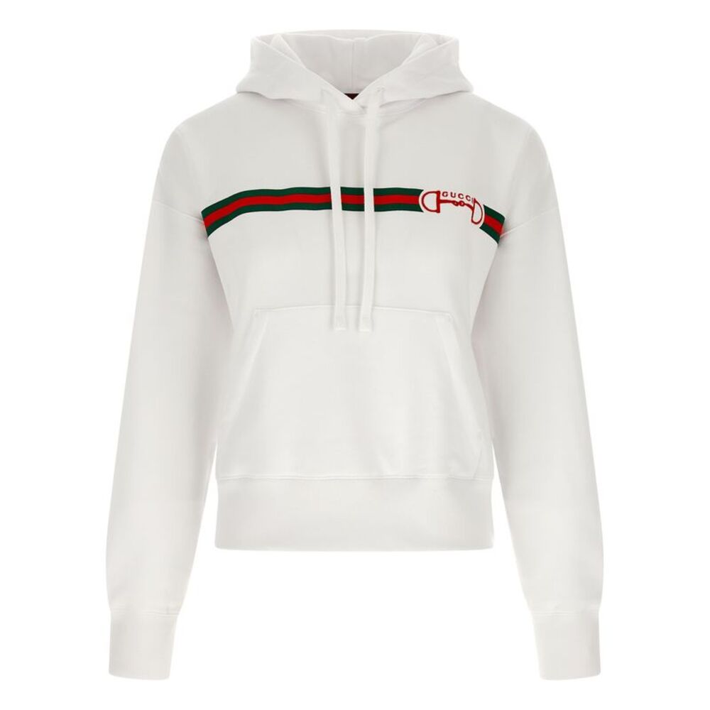 Gucci White Cotton Women's Hoodie